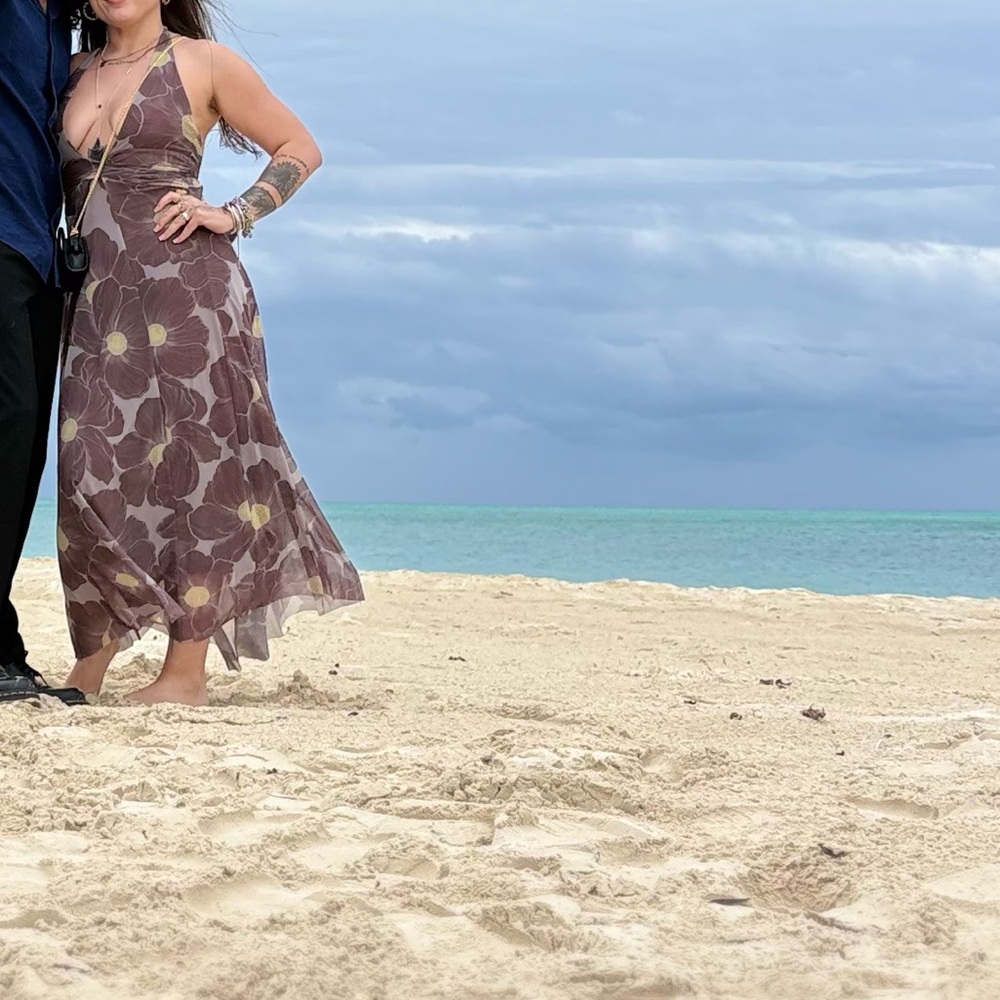 Zara Floral Maxi Dress